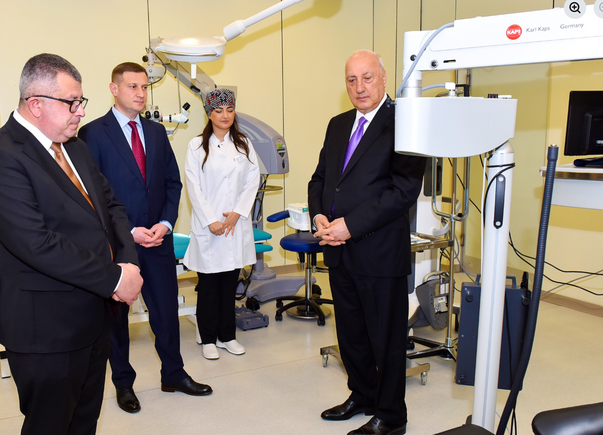 Sumqayıtda Göz Mərkəzinin açılışı oldu - FOTOLAR